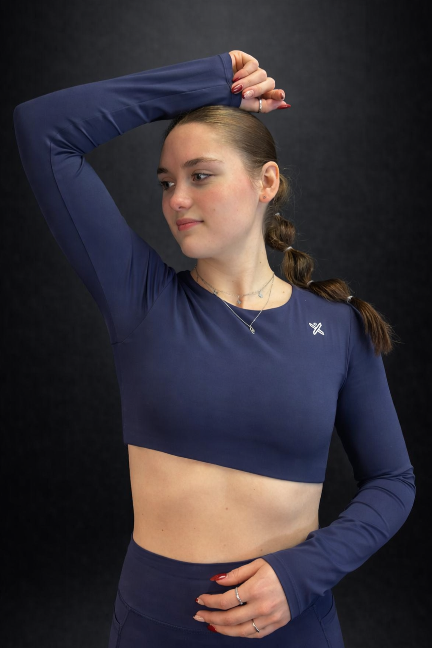 Crop top long sleeve